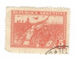 Stamps Argentina -  6 de septiembre de 19030