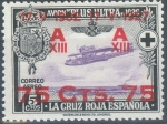 Stamps Spain -  ESPAÑA 388 XXV ANIV. JURA CONSITUCION ALFONSO XIII