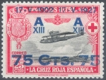 Stamps Spain -  ESPAÑA 390 XXV ANIV. JURA CONSITUCION ALFONSO XIII