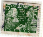 Stamps : Europe : Sweden :  19 Nya Sverigeminnet