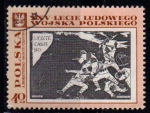 Stamps Poland -  1725 25º aniv ejército popular