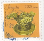 Stamps : Africa : Angola :  Cerámica Tradicional