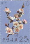Sellos de Asia - Corea del norte -  Flores