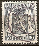 Stamps : Europe : Belgium :  Pequeño escudo de armas.