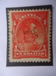 Stamps Venezuela -  Simón Bolívar-Clásico de la serie ¨Escuelas¨-Venezuela