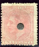 Stamps Spain -  Alfonso XII