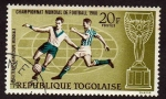 Stamps : Africa : Togo :  Campeonato Mundial futbol 1966