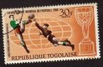 Sellos de Africa - Togo -  Campeonato Mundial futbol 1966