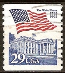 Stamps United States -  Bicentenario de la Casa Blanca.