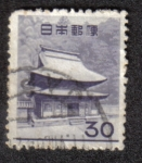 Stamps China -  Templo