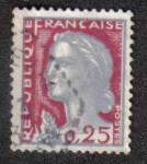 Stamps France -  Marianne de Decaris