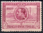 Stamps Spain -  ESPAÑA 445 PRO EXPOSICIONES DE SEVILLA Y BARCELONA