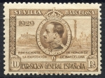 Stamps Spain -  ESPAÑA 446 PRO EXPOSICIONES DE SEVILLA Y BARCELONA