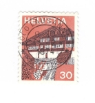 Stamps Switzerland -  Casa Suiza