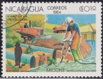 Stamps : America : Nicaragua :  Intercambio