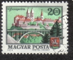 Stamps Hungary -  Veszprem
