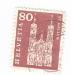 Stamps Switzerland -  St Gallen