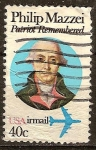Stamps : America : United_States :  Philip Mazzei, escritor,político.