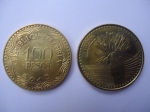 monedas del Mundo : America : Colombia :  República de Colombia-$100