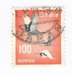 Sellos de Asia - Jap�n -  Aves volando