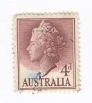 Stamps Australia -  Reina