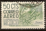 Stamps Mexico -  Chiapas ,arqueologia