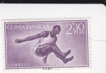 Stamps Equatorial Guinea -  Deportes - Salto de longitud
