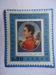 Sellos de America - Venezuela -  Libertador y Padre de la Patria Simón Bolívar-Retrato de Autor Desconocido-Circa 1829