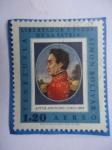 Stamps Venezuela -  Libertador y Padre de la Patria Simón Bolívar-Retrato de Autor Desconocido-Circa 1829