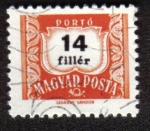 Stamps Hungary -  Porto