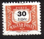 Sellos de Europa - Hungra -  Postage Due