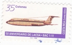 Stamps Costa Rica -  50 Aniversario de Lacsa