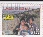 Stamps : America : Bolivia :  30 años de CARE en Bolivia