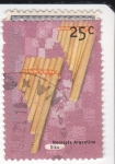 Stamps : America : Argentina :  Instrumento musical- Siku