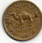monedas del Mundo : America : Estados_Unidos :  ficha de cigarros camel 20