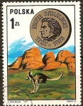 Sellos de Europa - Polonia -  Pawel Strzelecki,cientifico polaco (explorador).