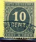 Stamps Spain -  Cifras