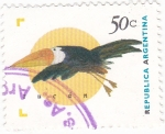 Stamps Argentina -  Tucán