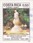 Stamps Costa Rica -  50 Años Fundación canton de Pérez Zeledón