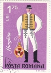Stamps Romania -  Traje regional de HARGHITA