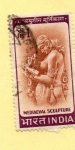 Stamps India -  mediaeval sculpture