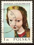 Stamps Poland -  La Virgen de Kurzlowa del siglo XV.