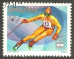 Stamps Poland -  2258 - Olimpiadas de invierno de Innsbruck, descenso esqui
