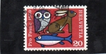Stamps Switzerland -  hevetia pro fauna