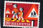 Stamps Switzerland -  helvetia edi hauri
