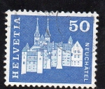 Stamps Switzerland -  helvetia neuchatel