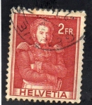 Stamps Europe - Switzerland -  helvetia joachim forrer