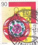 Stamps Switzerland -  Bola navideña