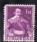 Stamps Europe - Switzerland -  helvetia jurg denatsch