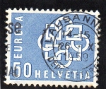 Stamps : Europe : Switzerland :  helvetia europa
